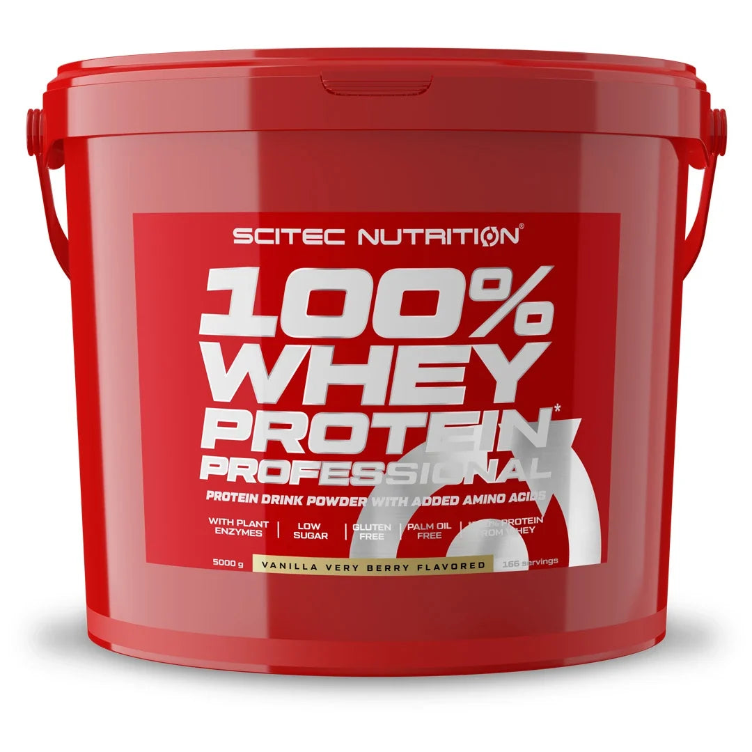 Scitec Nutrition 100% Whey Protein Professional 5 kg, bild 1 av 4