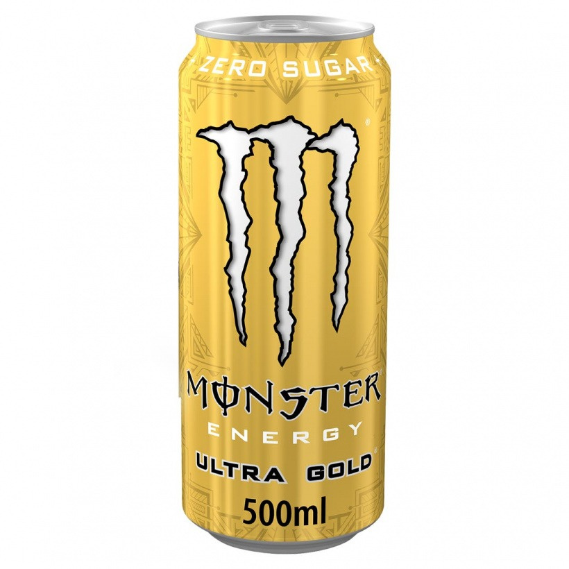 Monster Energy Ultra, 50 cl, Gold