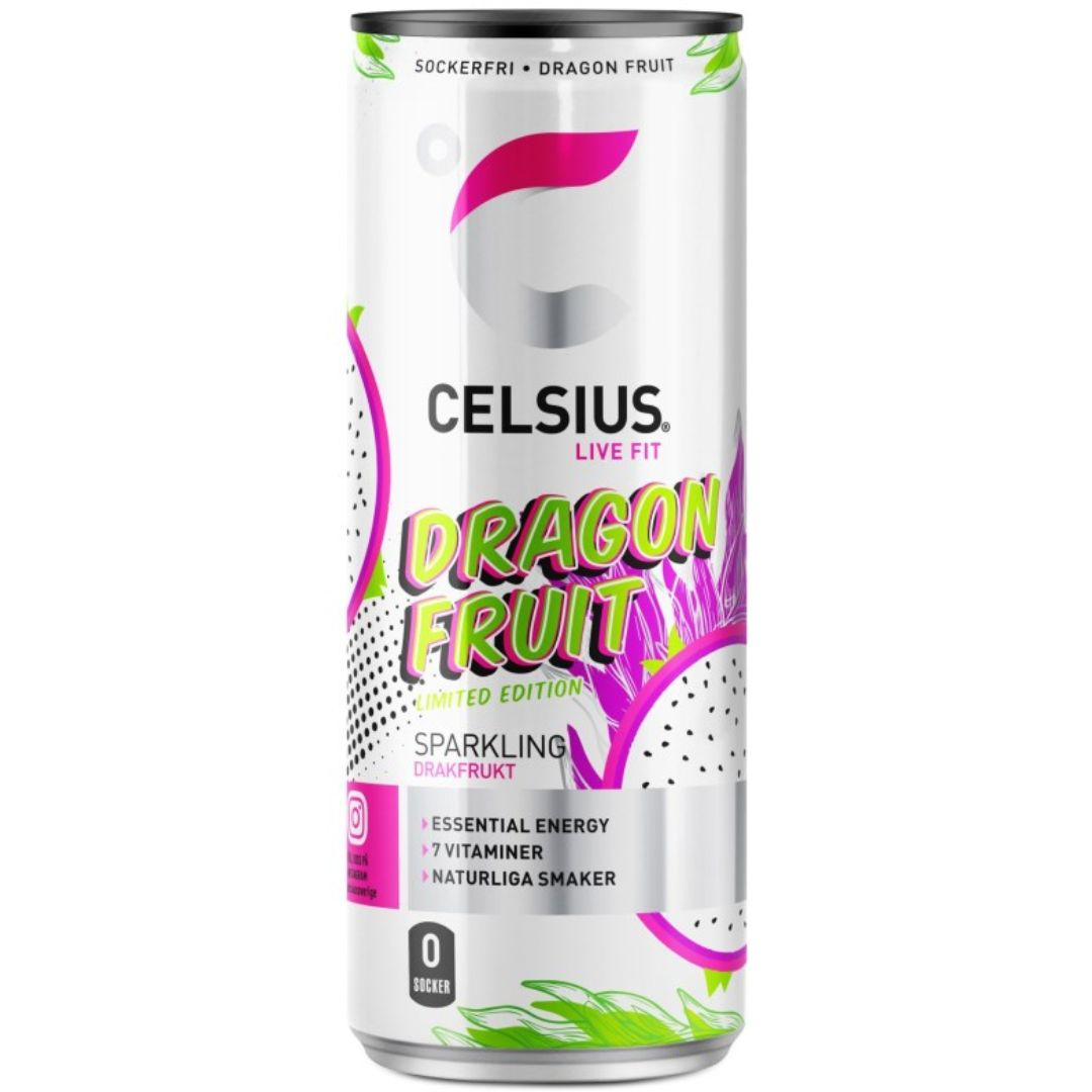Celsius, 355 ml, Dragon Fruit