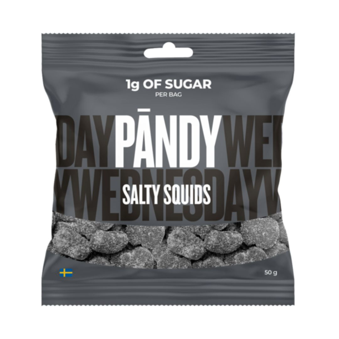 Pändy Candy, 50 g Salty Squids