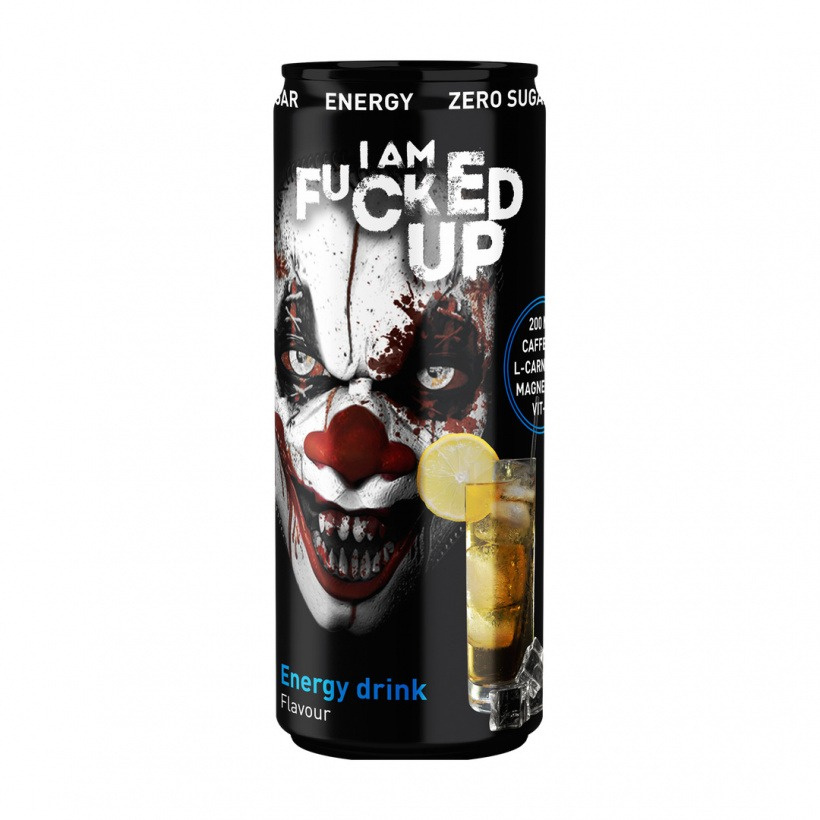 Fucked Up RTD, Energy Drink, 33 cl