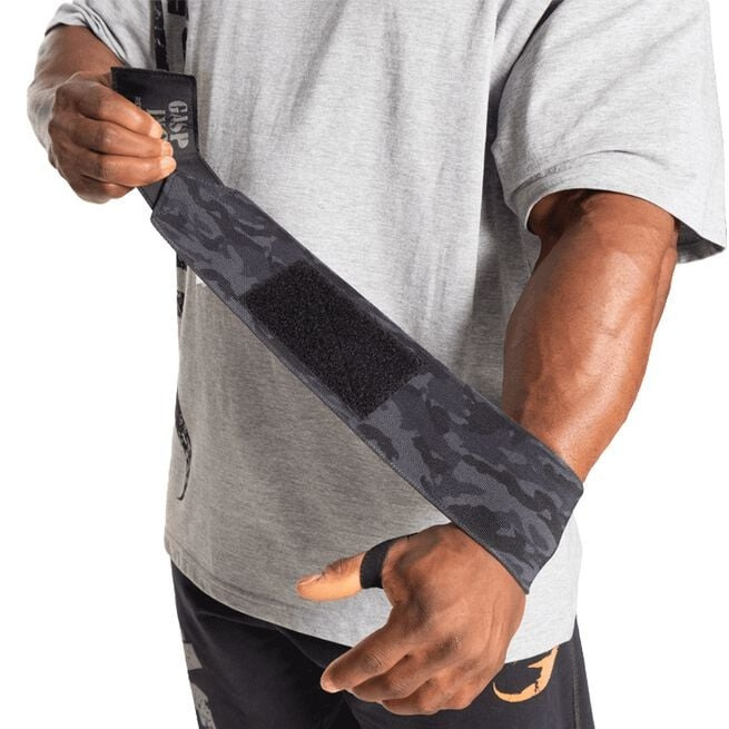HD wrist wraps 18, Dark Camo, OS