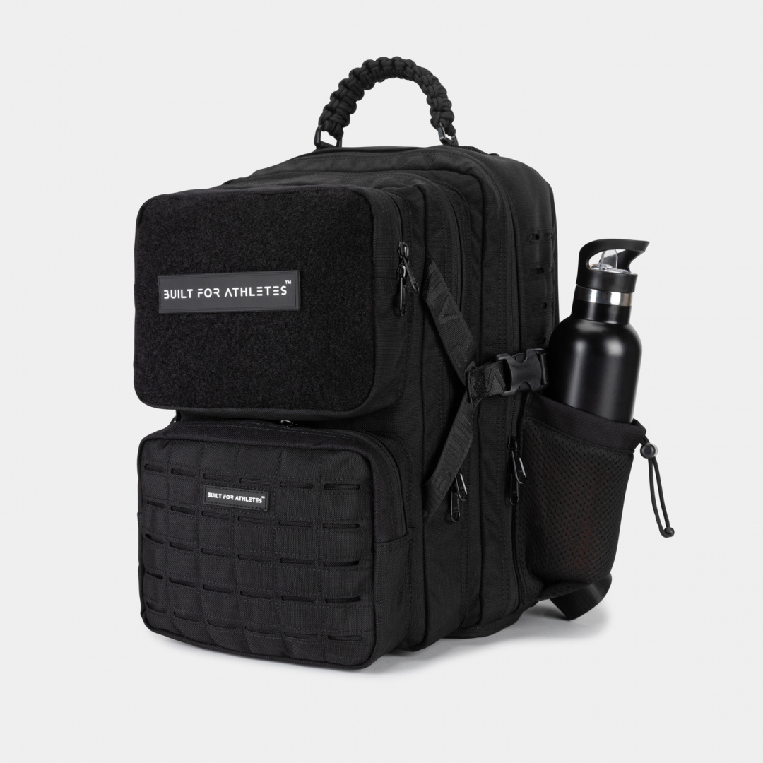 Built for Athletes Black Pro Series Backpack 25L