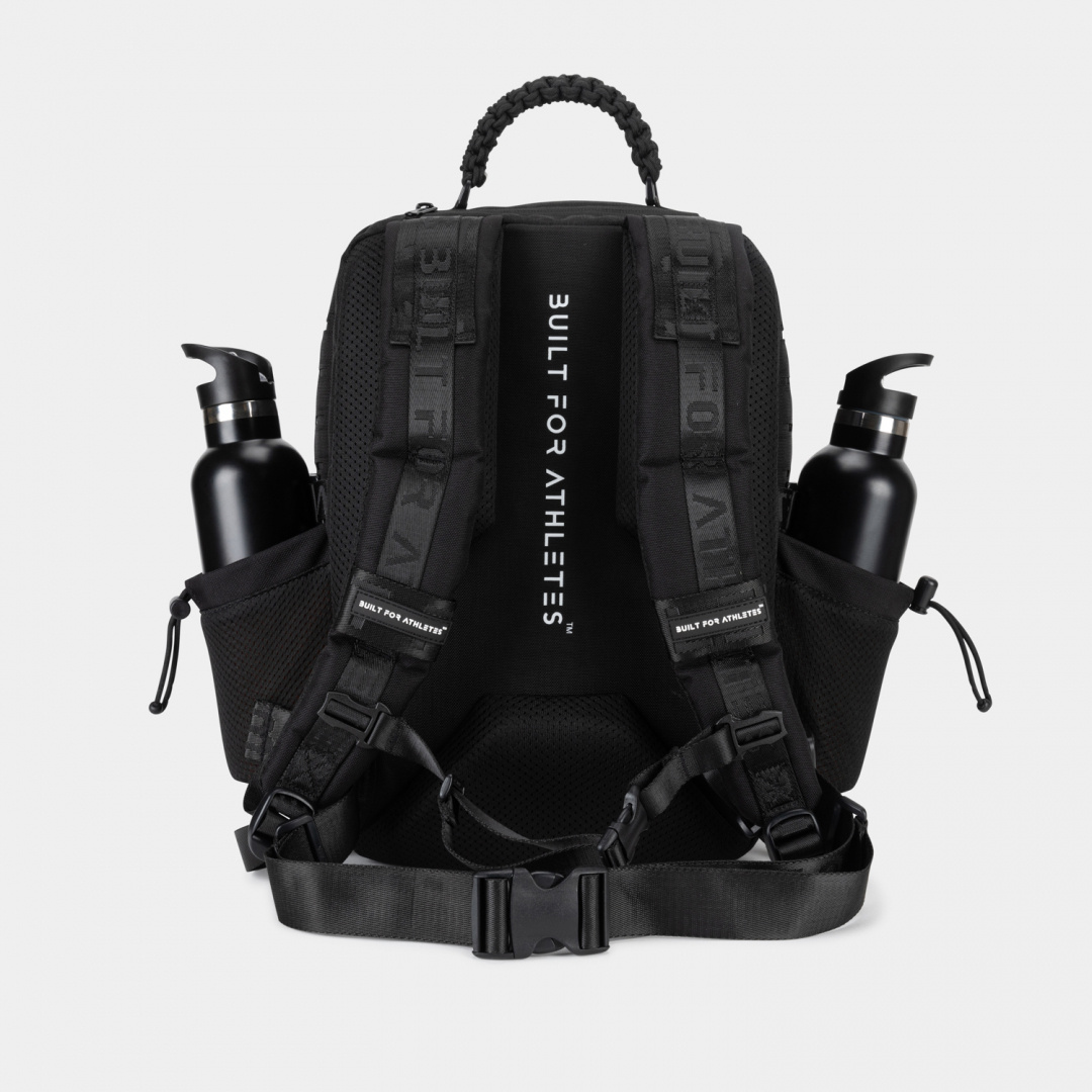 Built for Athletes Black Pro Series Backpack 25L