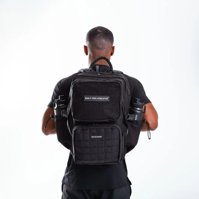 Built for Athletes Black Pro Series Backpack 45L