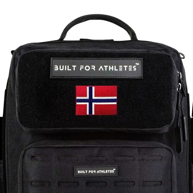 Built for Athletes Flag patch Norway