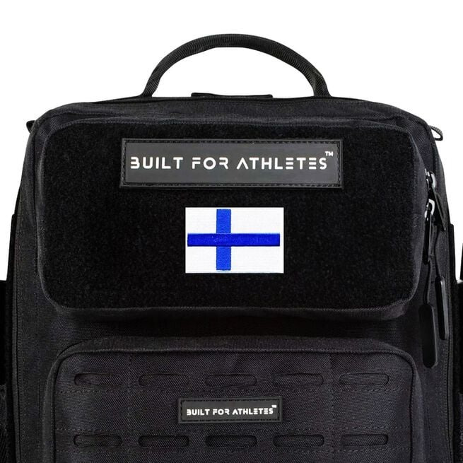Built for Athletes Flag patch Finland