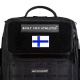 Built for Athletes Flag patch Finland Built for Athletes Flag patch Finland