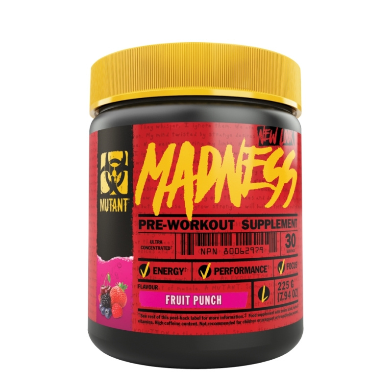 Madness PWO 30 portioner, Fruit Punch