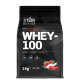 Whey-100 Vassleprotein, 1kg Strawberry Whey-100 Vassleprotein, 1kg Strawberry
