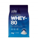 Whey-80 Vassleprotein, 1kg Natural Whey-80 Vassleprotein, 1kg Natural
