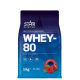 Whey-80 Vassleprotein, 1kg Raspberry Whey-80 Vassleprotein, 1kg Raspberry