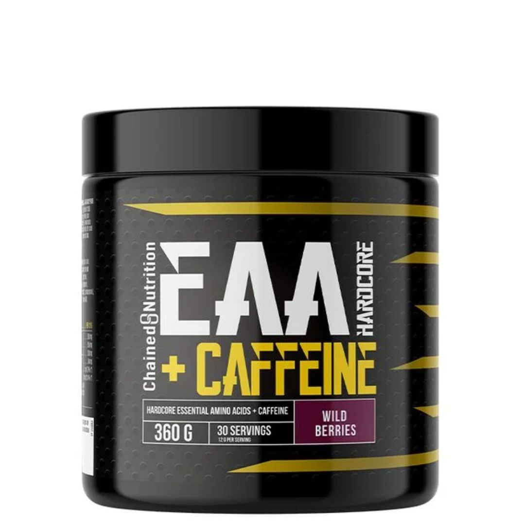EAA Hardcore + Caffeine,Wild Berries, 360g