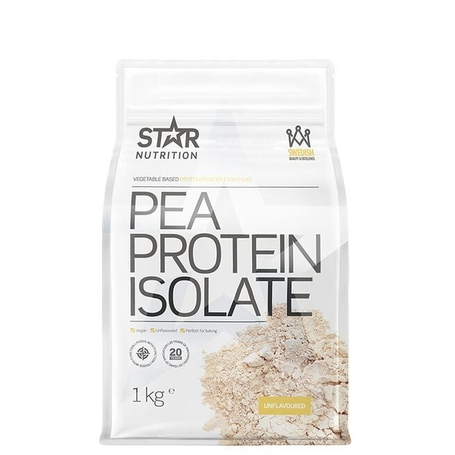 Pea Protein Isolate, Ärtproteinisolat 1 kg, Unflavoured