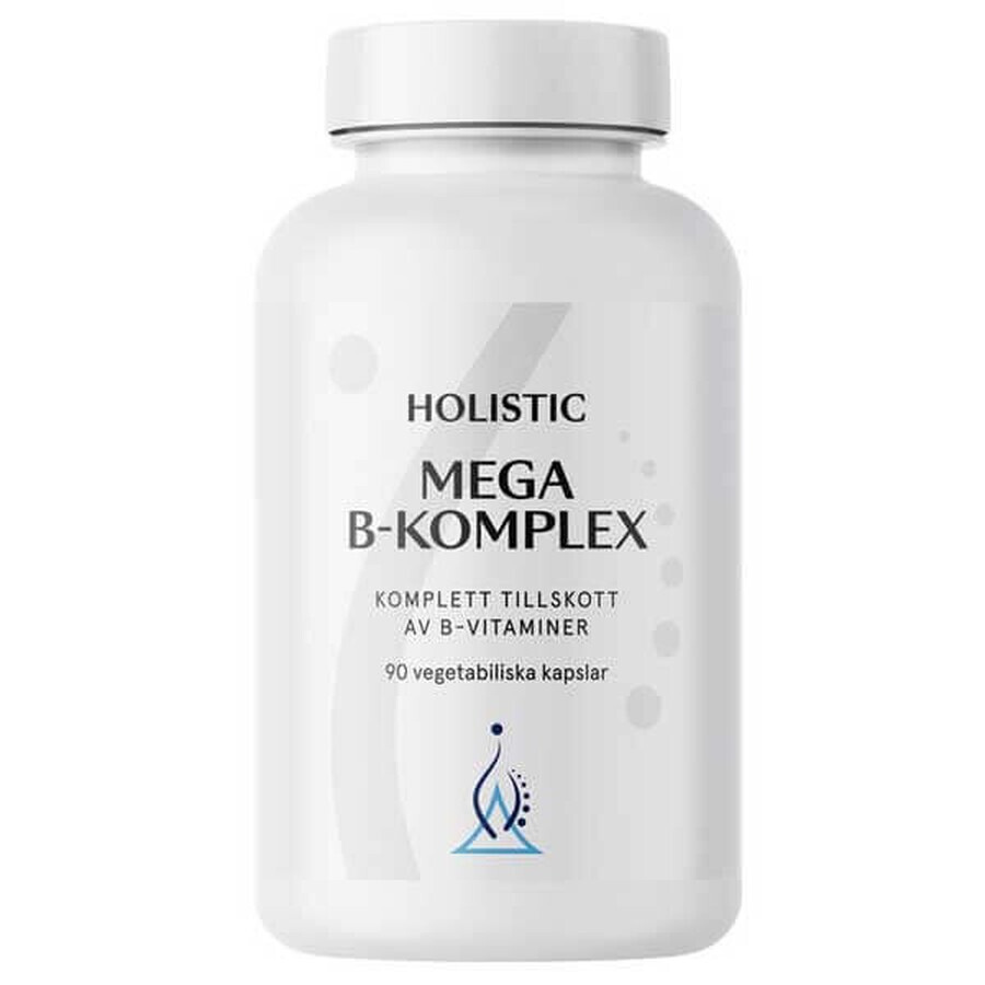Holistic Mega B-komplex, 90 Kapslar