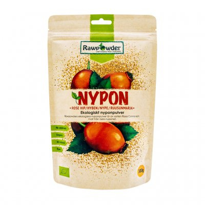 Nypon, Ekologiskt Nyponpulver, 300 g