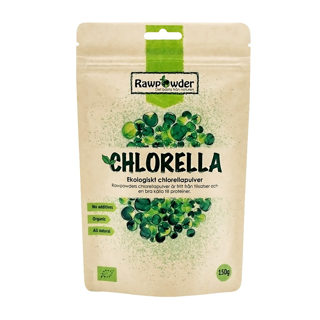 Chlorellapulver EKO, 150 g