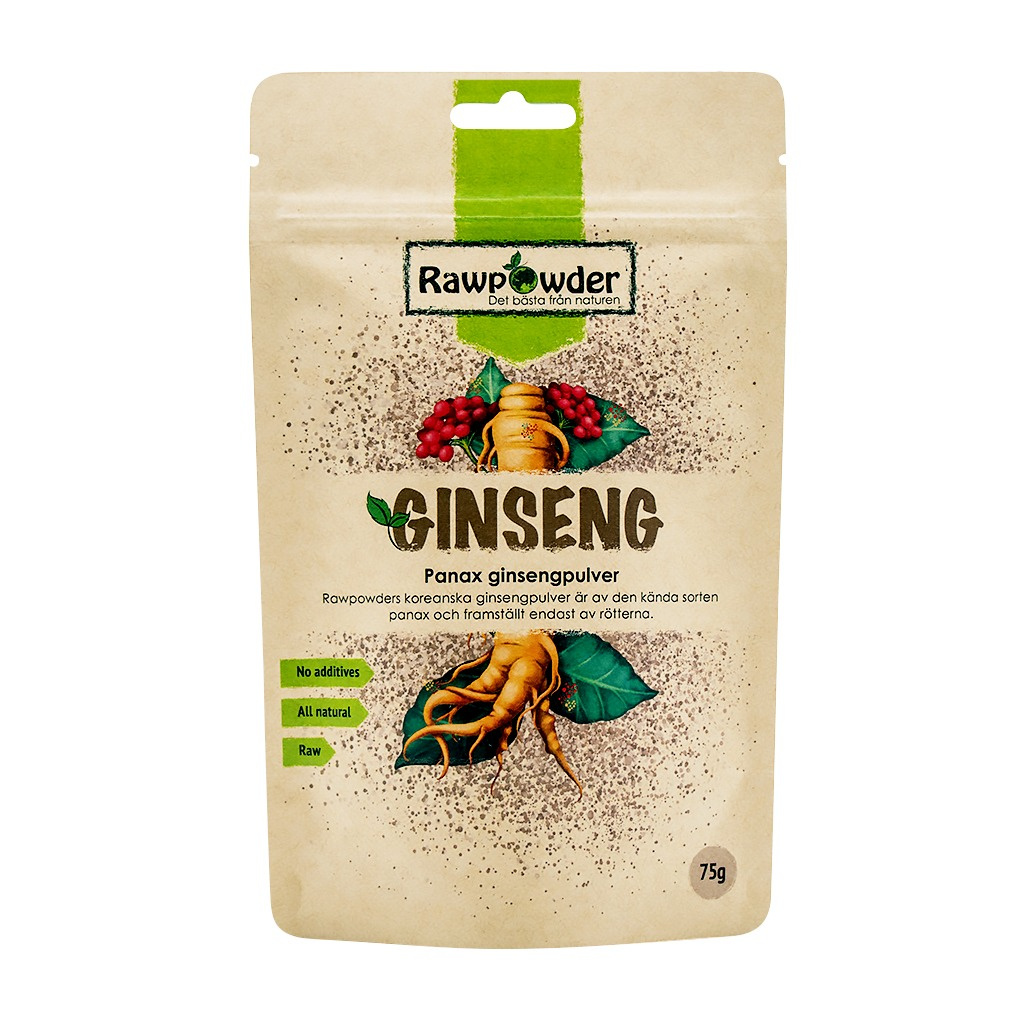 Ginseng Panax EKO, 75 g
