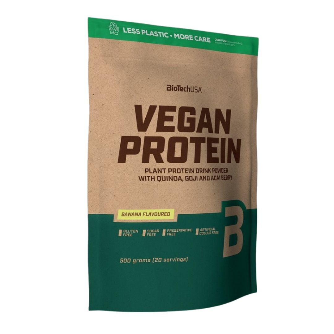 BiotechUSA Vegan Protein 500 g, Banana