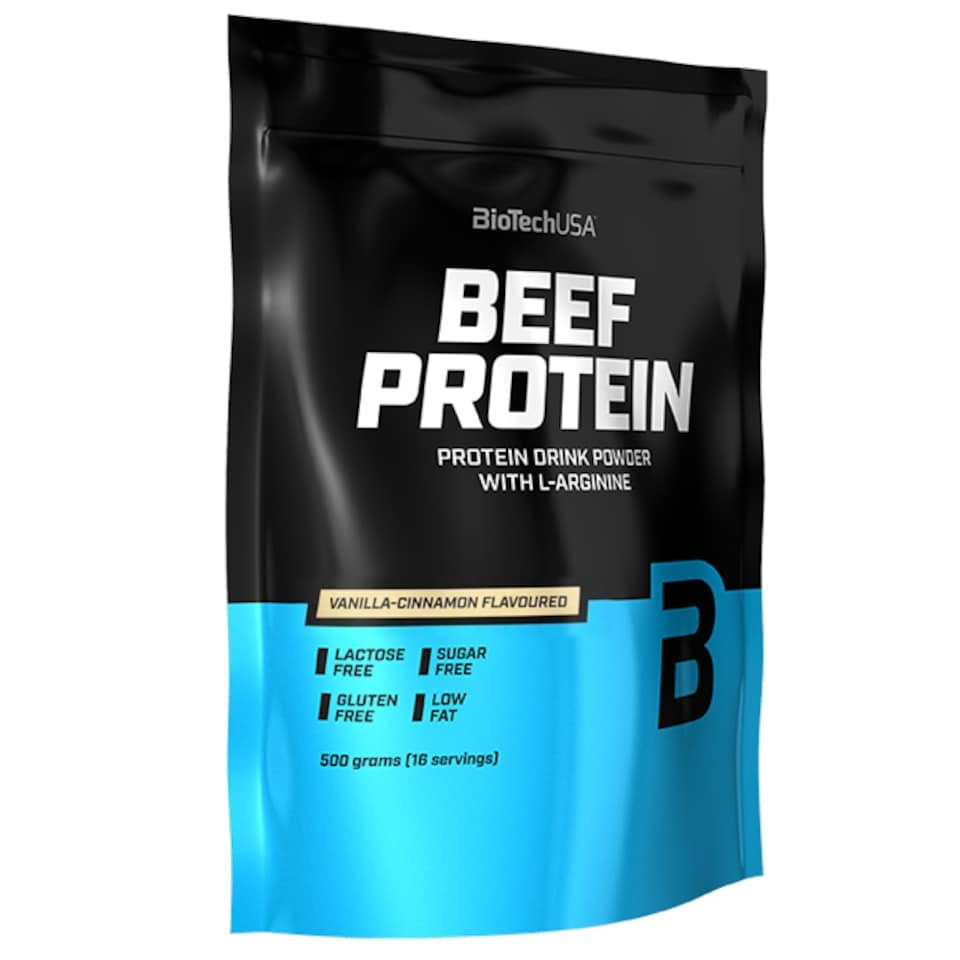 BiotechUSA Beef Protein, Biffprotein 500g