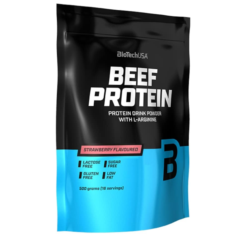 BiotechUSA Beef Protein, Biffprotein 500g