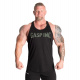 Gasp Essential T-Back Black/Green Gasp Essential T-Back Black/Green