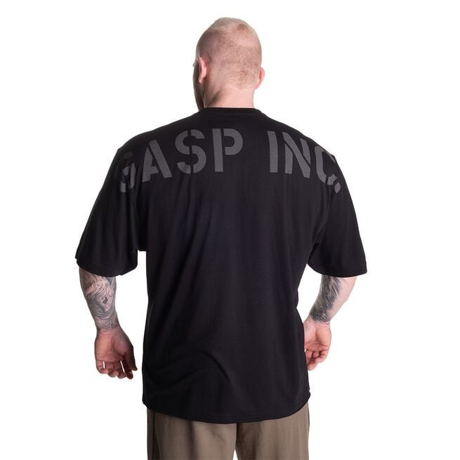 Gasp Division Iron Tee Black