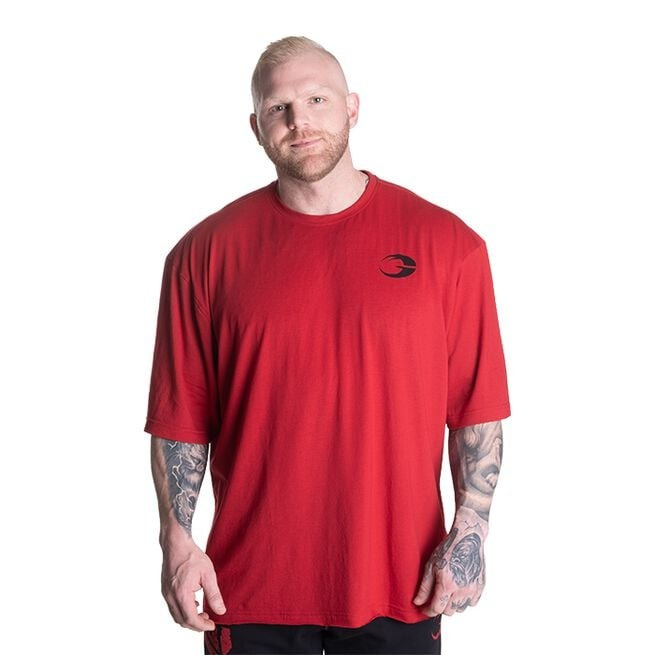 Gasp Division Iron Tee Chili Red