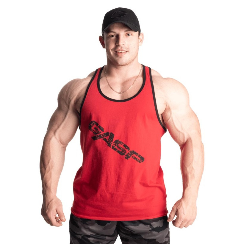 Gasp Vintage T-Back Chili Red