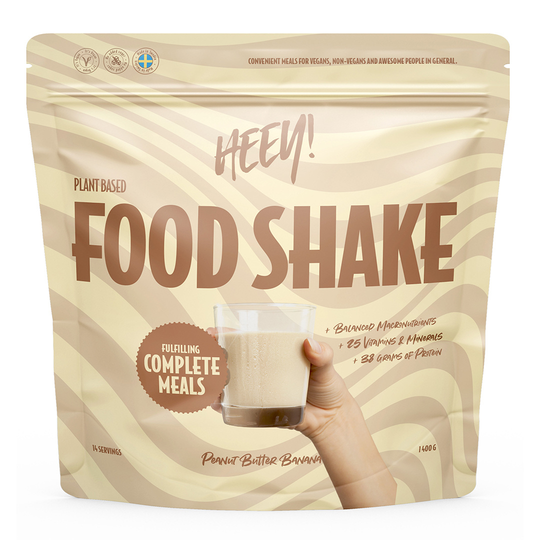Heey! Vegansk Food Shake 1,4 kg