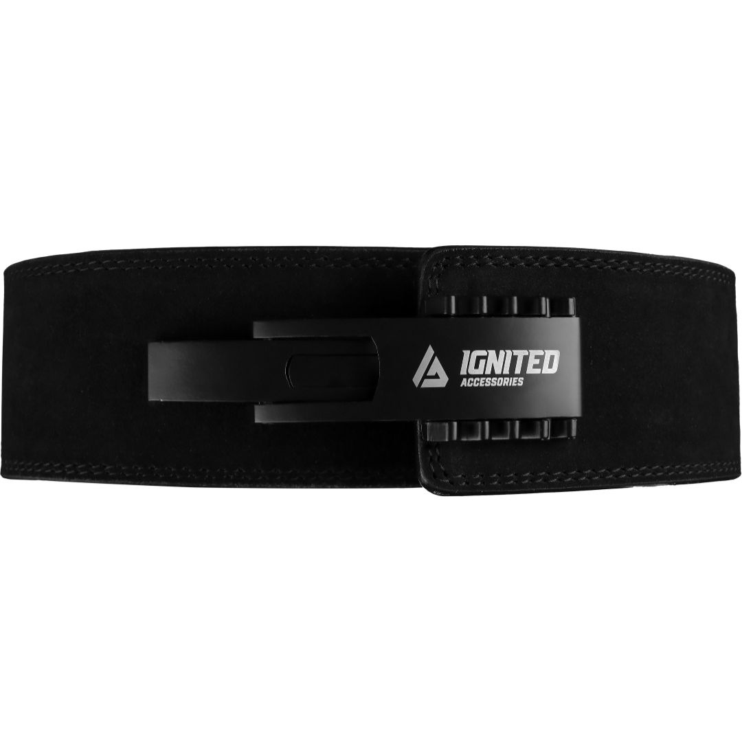 Adjustable Lever Belt - Black