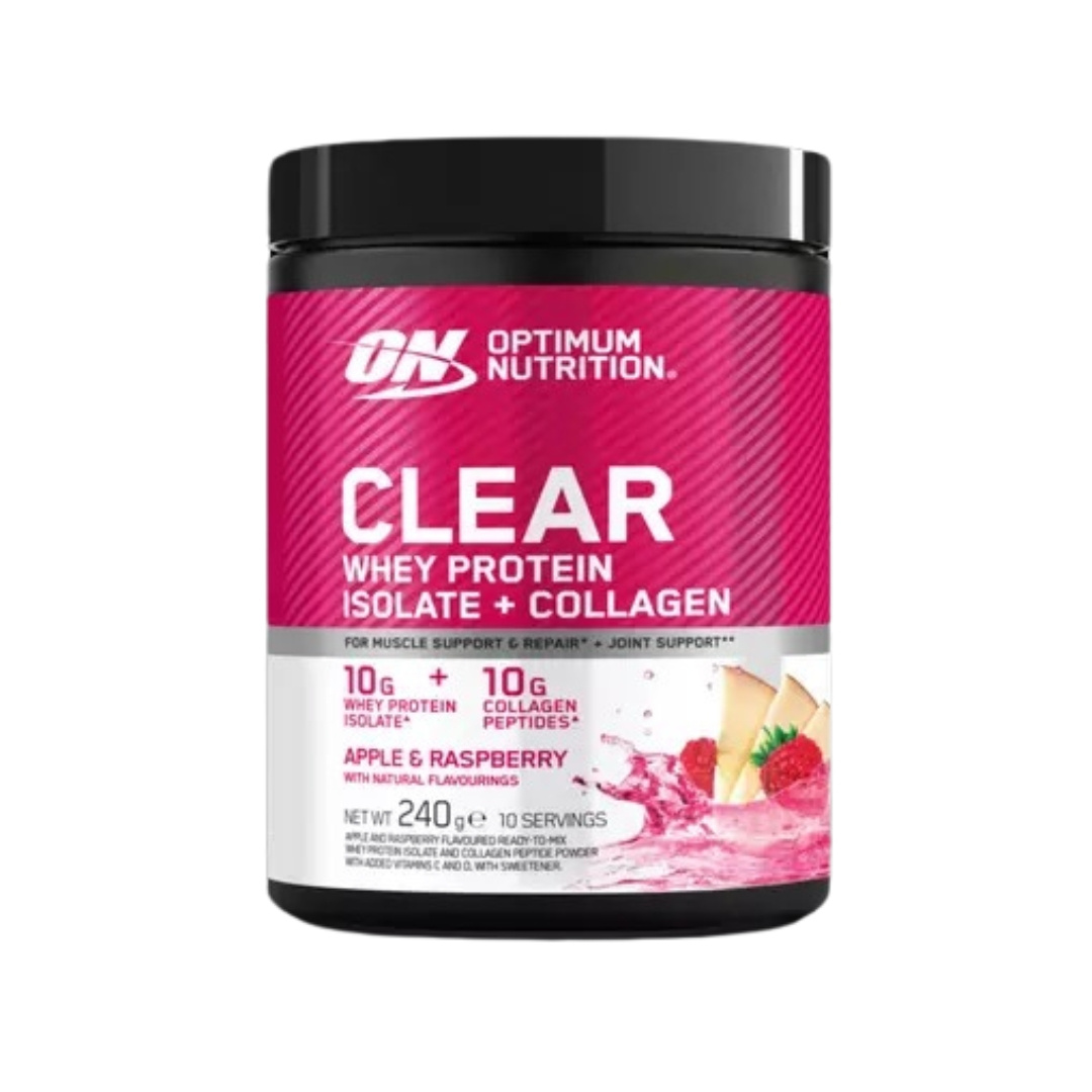 Optimum Nutrition Clear Whey + Collagen 240g, Vassleproteinisolat