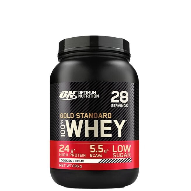 Optimum Nutrition 100% Whey Gold Standard Vassleprotein 908 g
