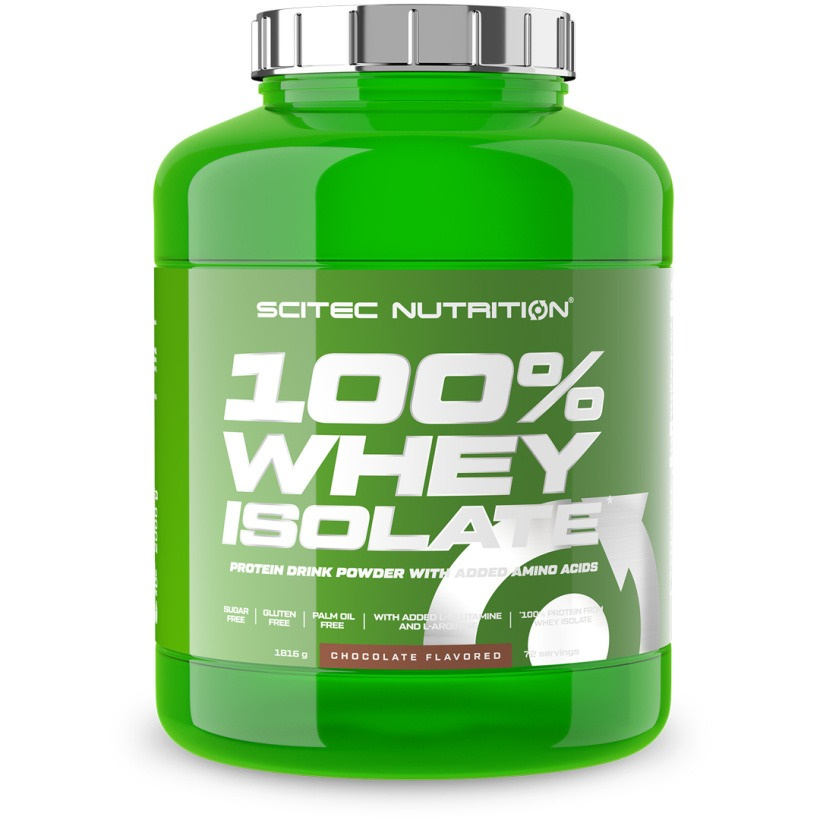 Scitec Nutrition 100% Whey Isolate Vassleproteinisolat 1816g