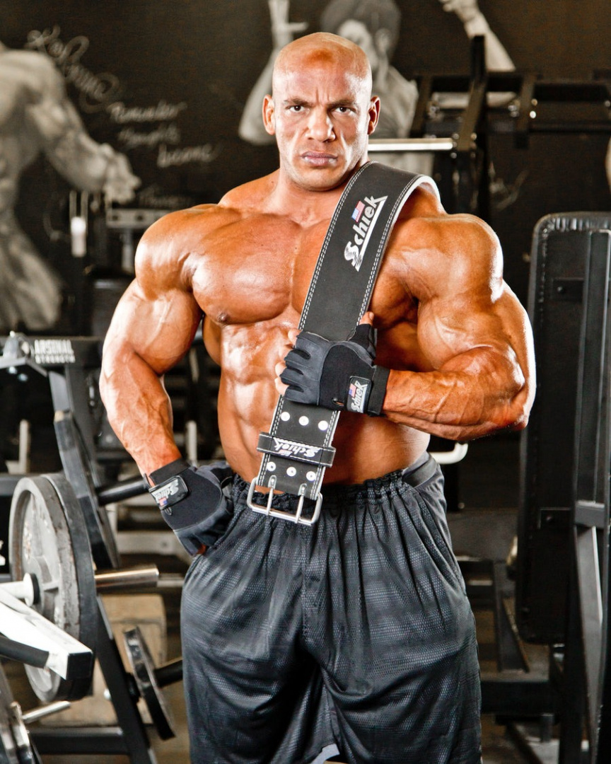 Tävlingsbälte Power Dual Prong Svart