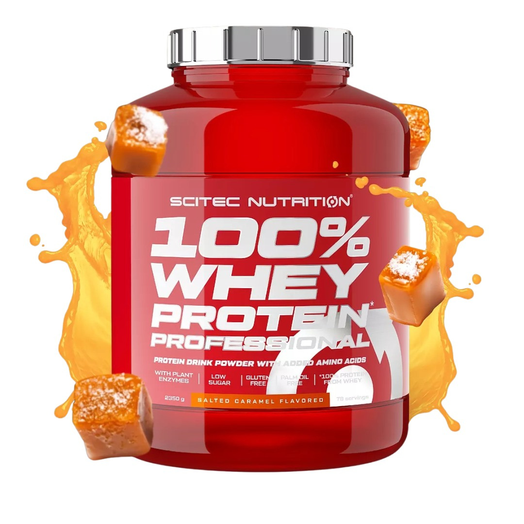 Scitec Nutrition 100% Whey Protein Vassleprotein Professional 2350 g