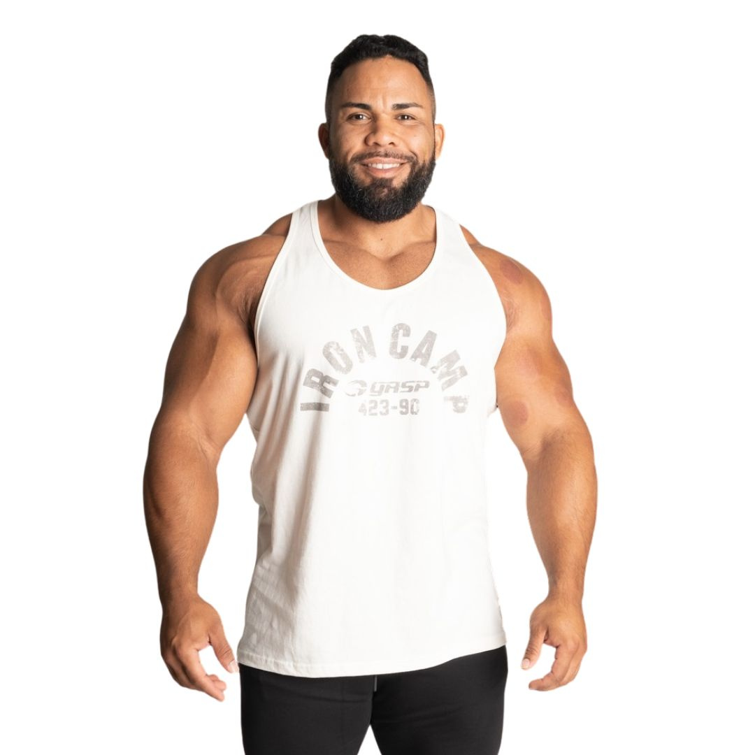 Throwback Tank Off White