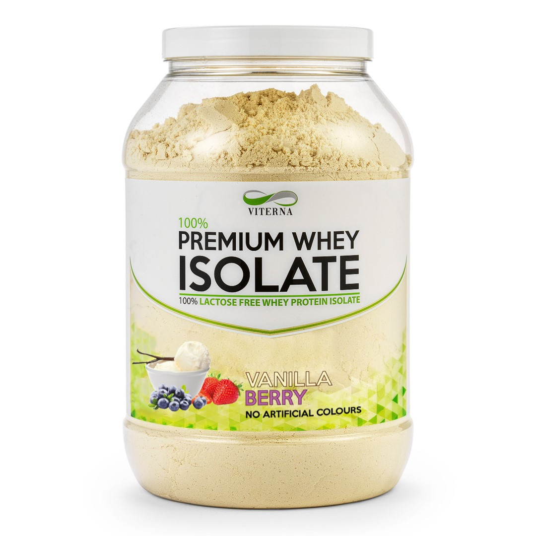 Viterna 100% Premium Whey Isolate Vassleproteinisolat 2 kg