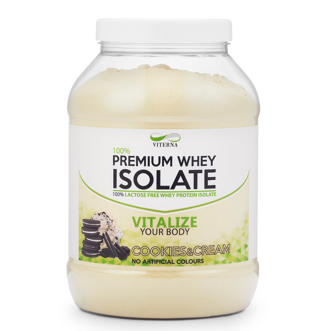 Viterna 100% Premium Whey Isolate Vassleproteinisolat 900 g