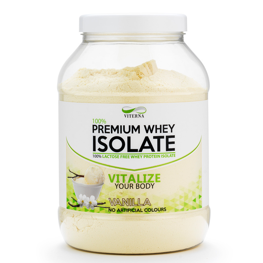 Viterna 100% Premium Whey Isolate Vassleproteinisolat 900 g