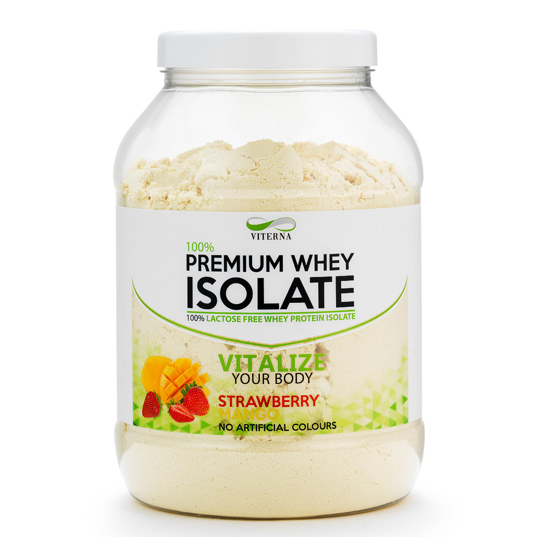 Viterna 100% Premium Whey Isolate Vassleproteinisolat 900 g