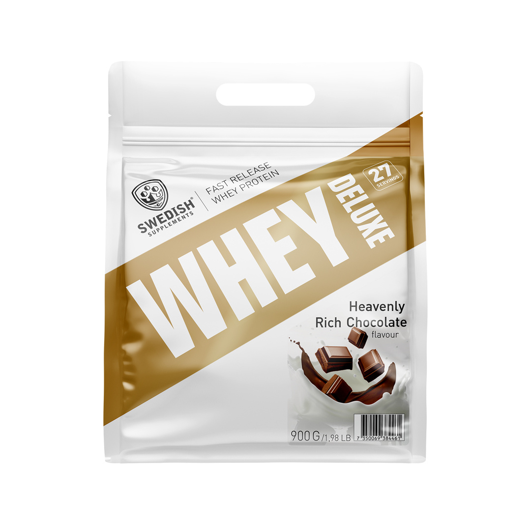 Whey Protein Deluxe Vassleprotein - 900g