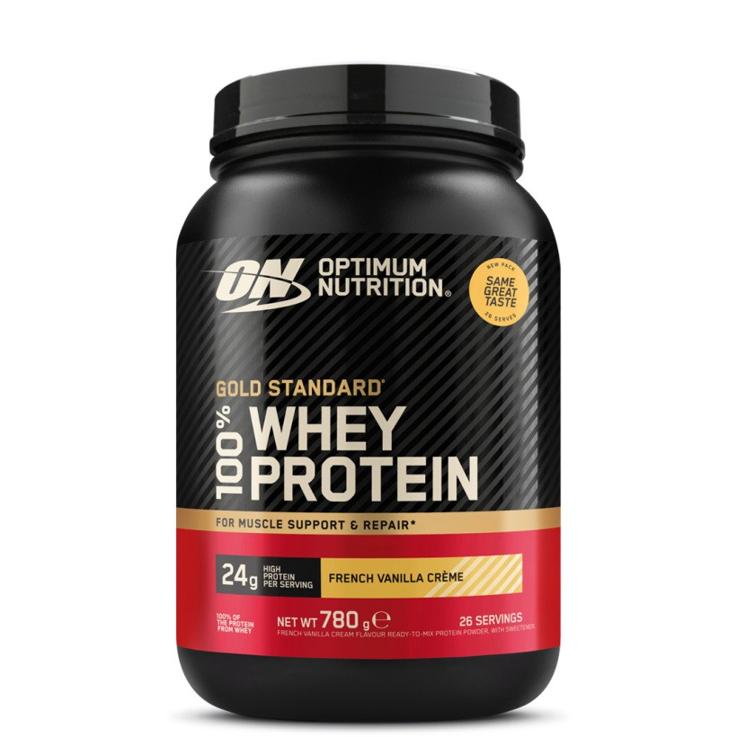 100% Whey Gold Standard Vassleprotein 780 g