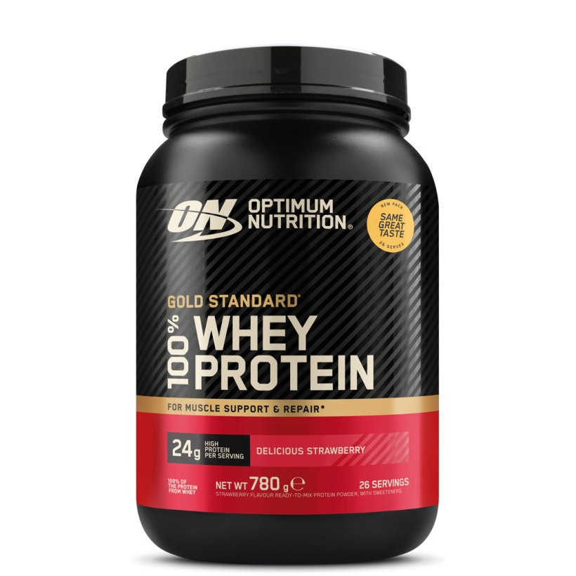 100% Whey Gold Standard Vassleprotein 780 g