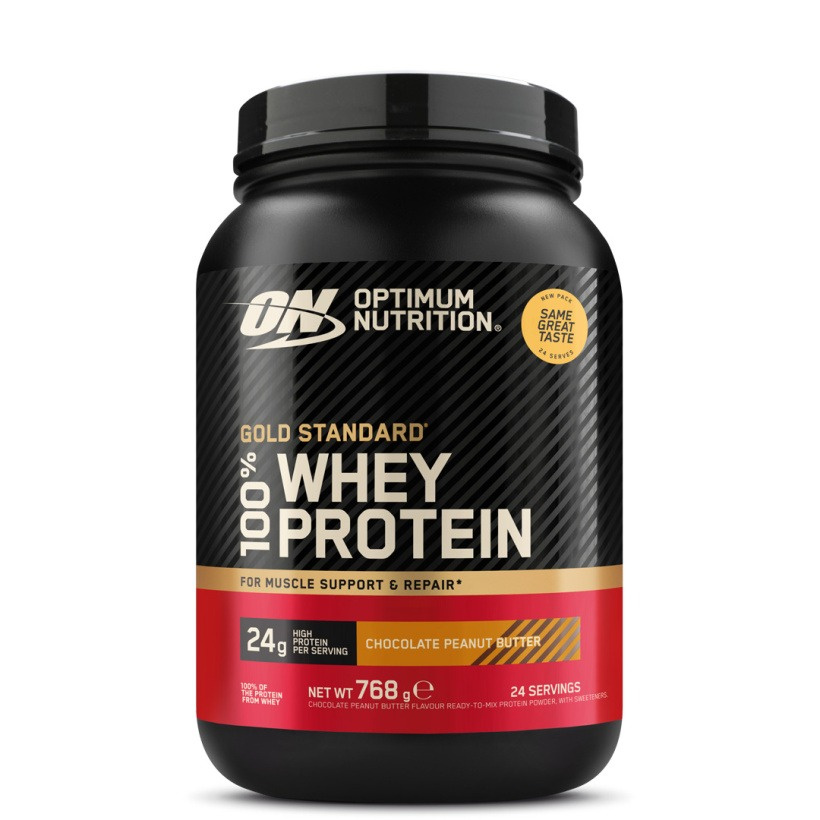 100% Whey Gold Standard Vassleprotein 780 g
