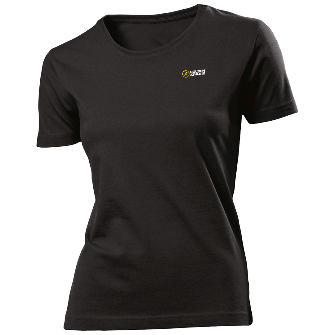 Golden Athlete Women's Tee - Black