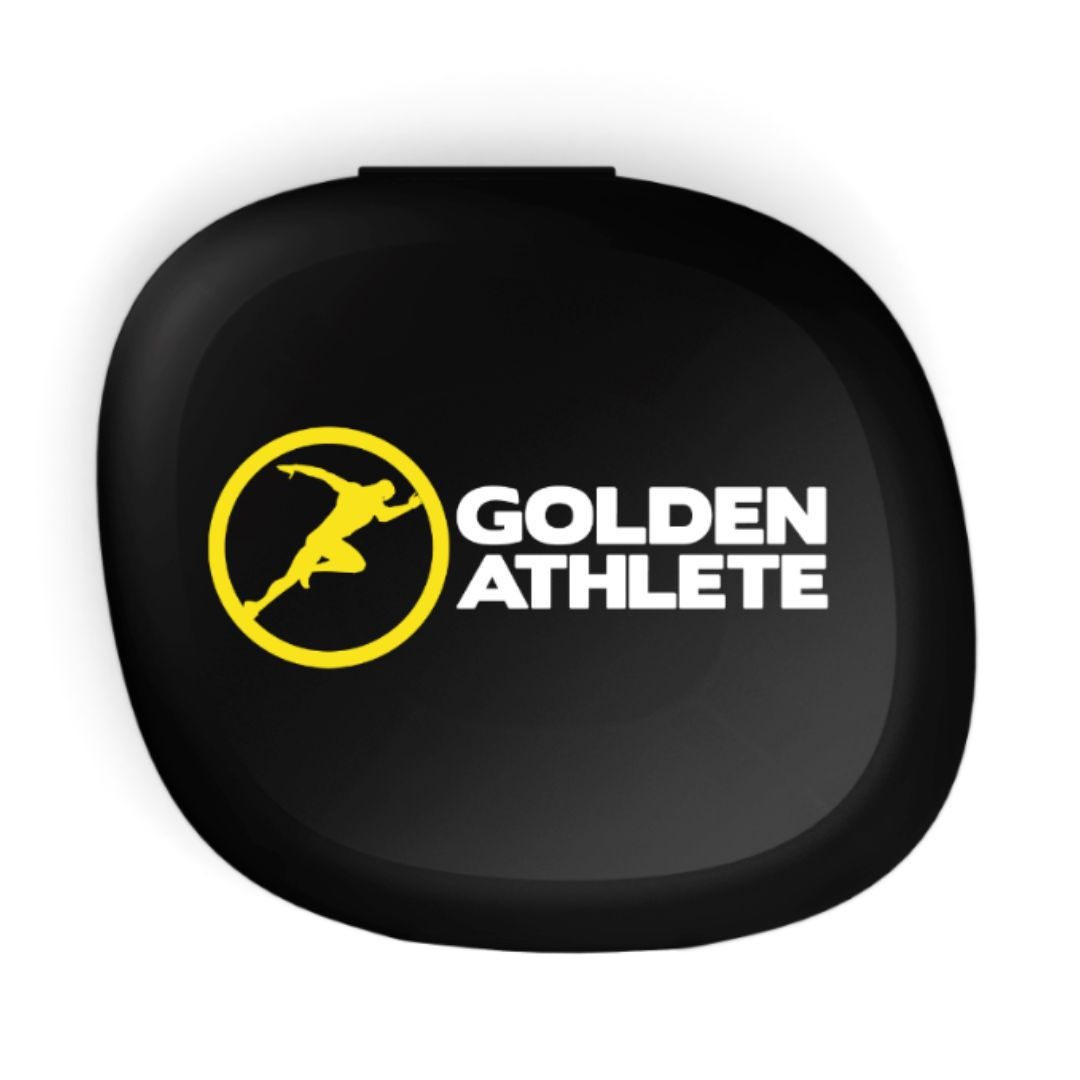 Golden Athlete Pill Box