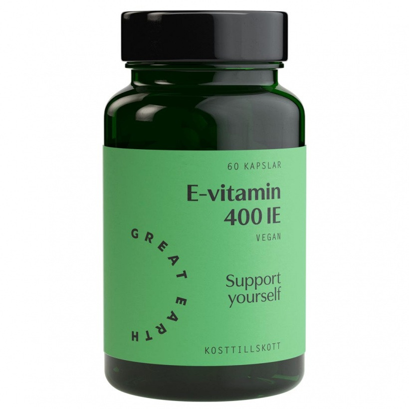 E-Vitamin 400 I.U 60 kap 