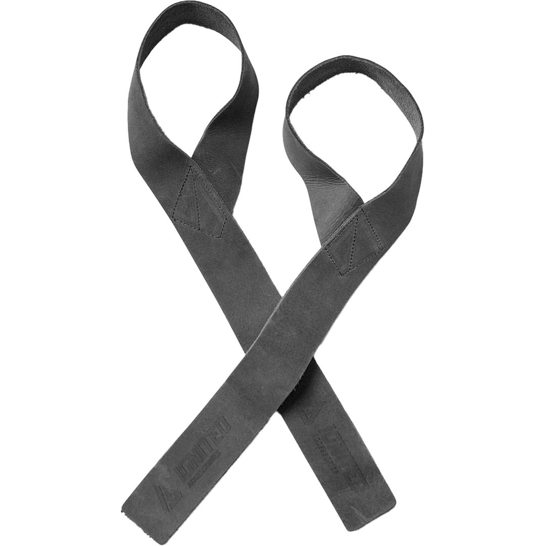 Premium Classic Leather Straps - Grey