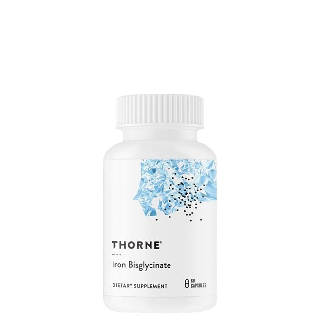 Thorne Iron Bisglycinate (NSF), 60 kapslar